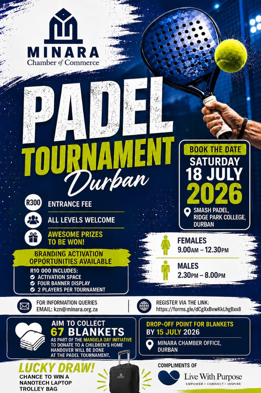 Minara Padel Tournament Durban 2026
